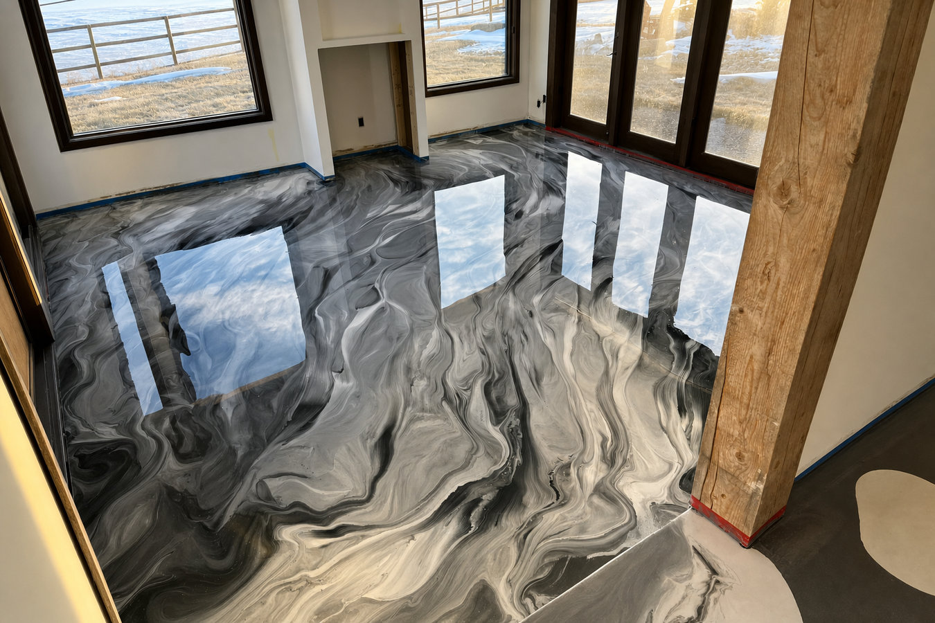 Metallic Epoxy Flooring in Tyler, TX